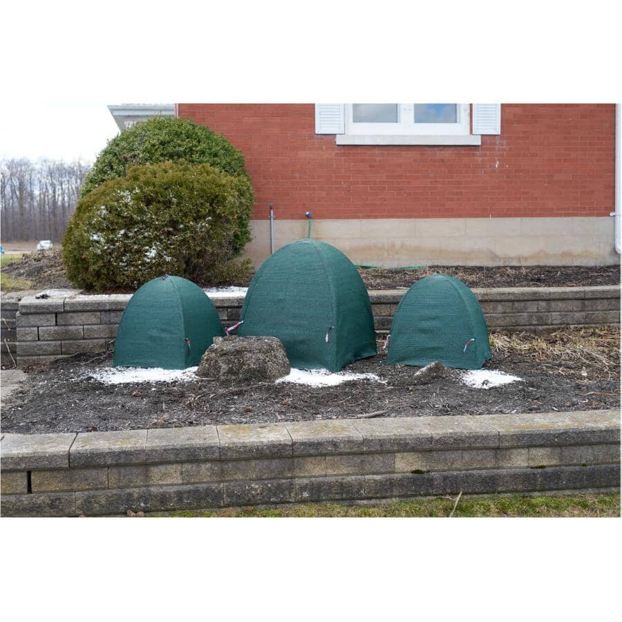 Winter Shrub Protector Cover - with Frame, 22" x 22" x 22"