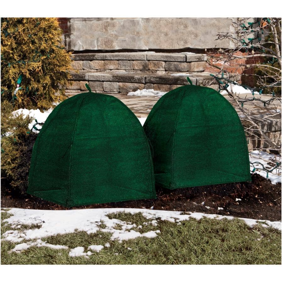 Winter Shrub Protector Cover - with Frame, 22" x 22" x 22"