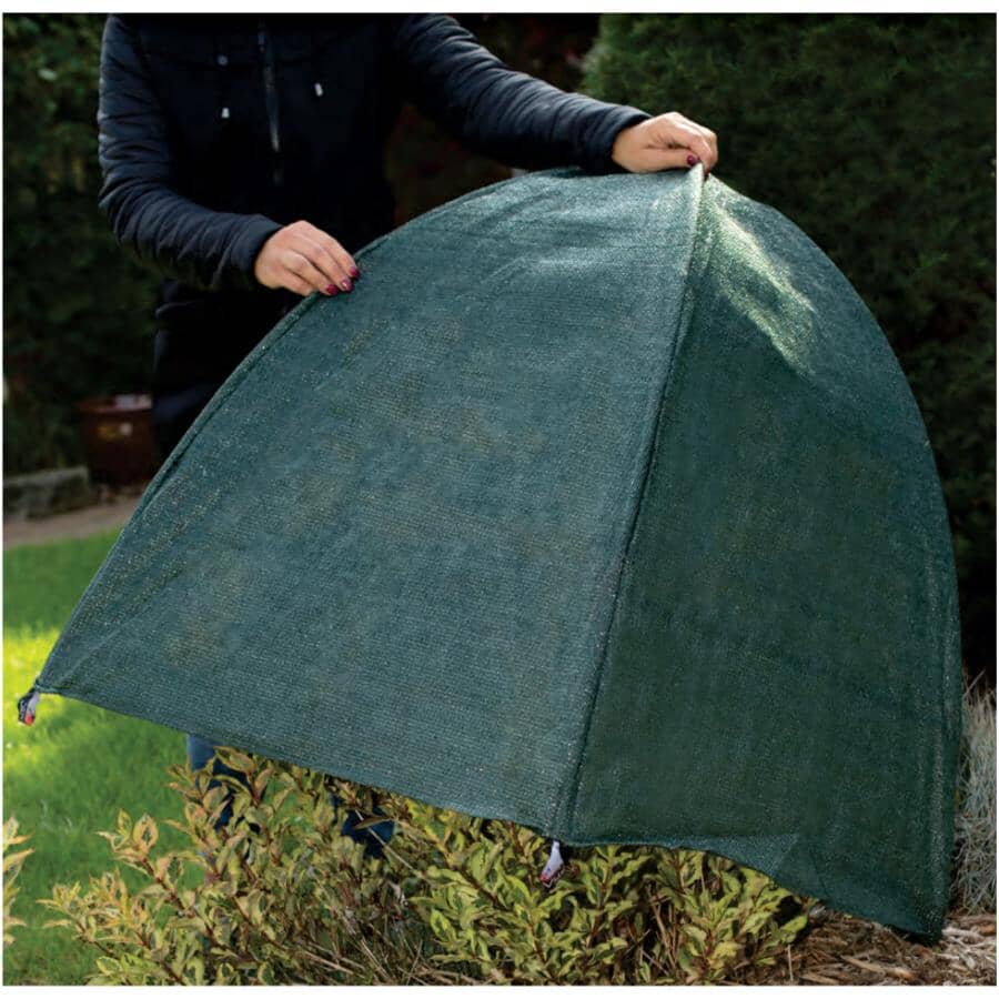 Winter Shrub Protector Cover - with Frame, 22" x 22" x 22"