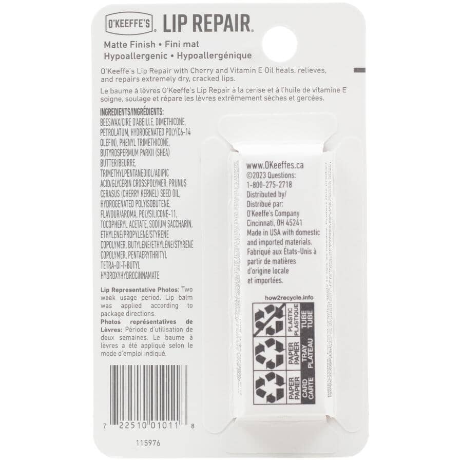 Cherry & Vitamin E Lip Balm - 4.2 g