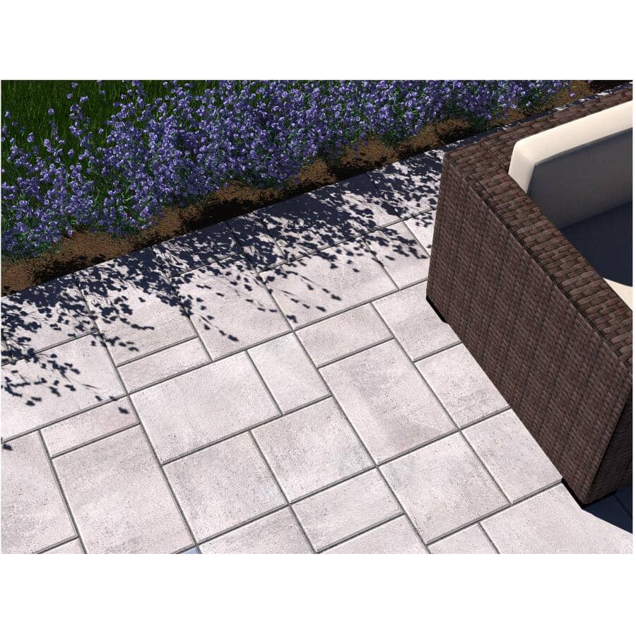 2" x 20" x 20" Plaza Patio Slab - Dorset Grey