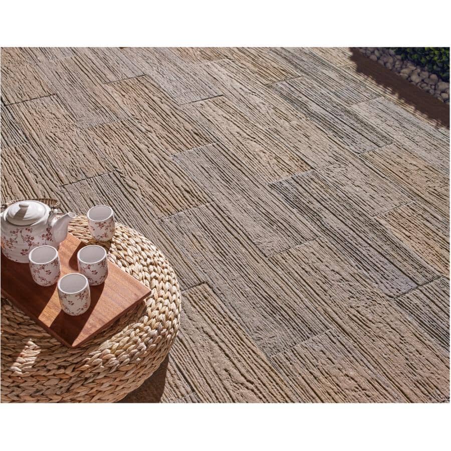 2" x 8" x 24" Caribou Patio Slab - Earth Blend