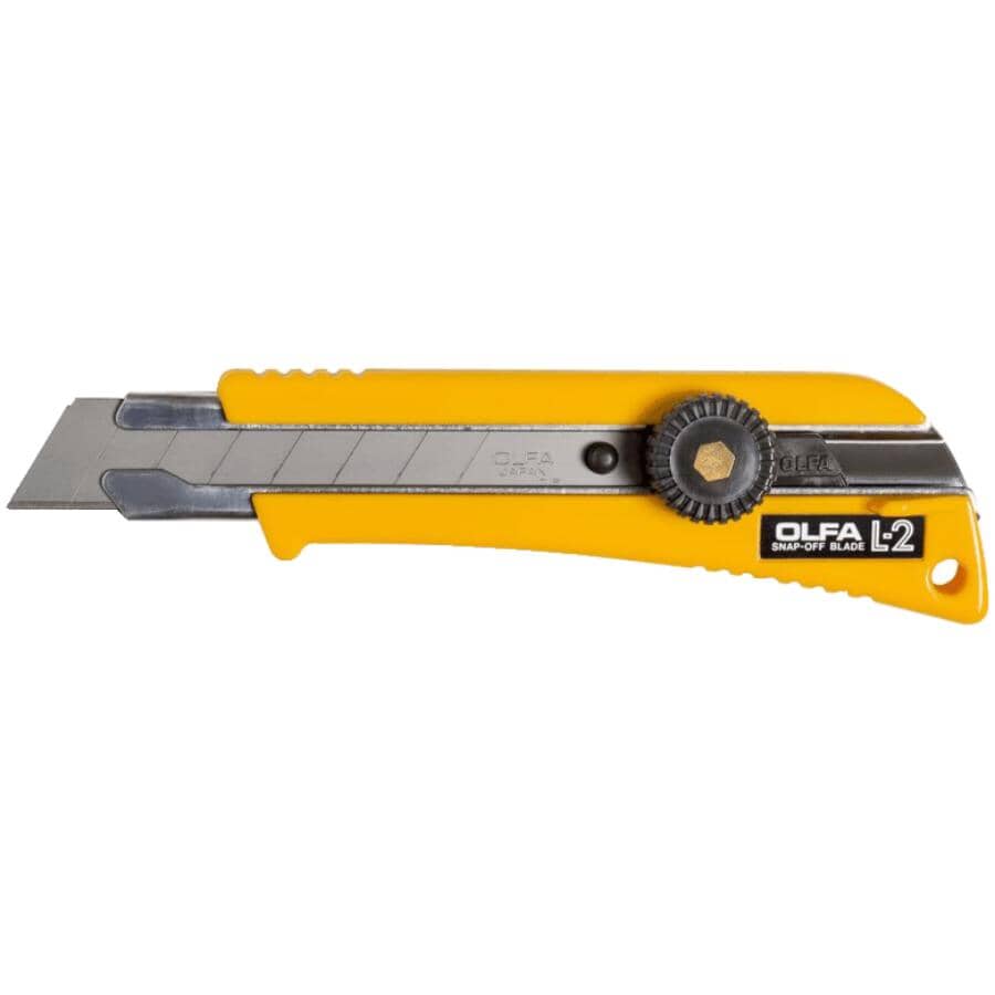 18mm Heavy Duty Ergonomic Snap-Off Blade Utility Knife