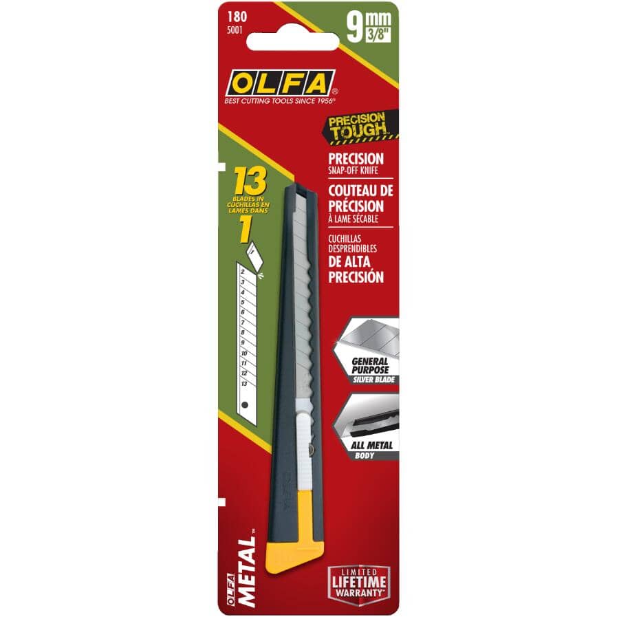 9mm Standard Snap-Off Blade Utility Knife