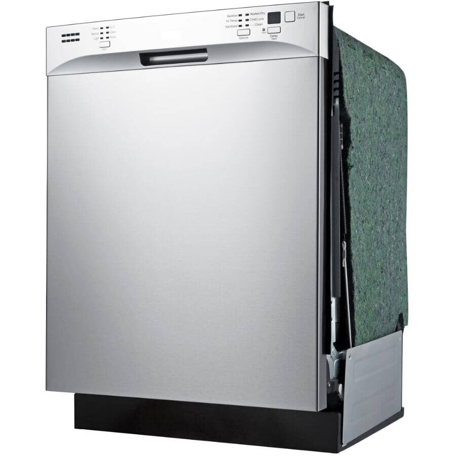 24" Built-In Dishwasher (WQP12-6501-SS) - Stainless Steel