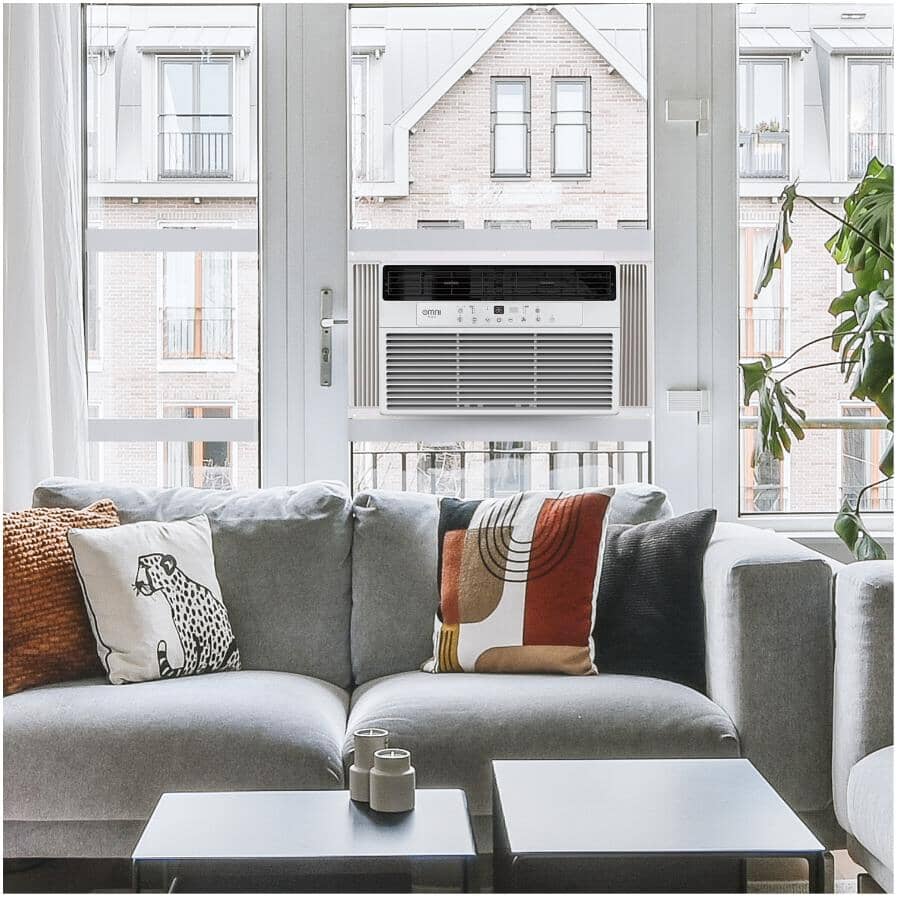 8,000 BTU SMART Window Air Conditioner with Remote