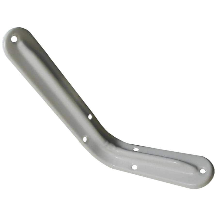 10" x 6.5" Heavy Duty Shelf Bracket - White
