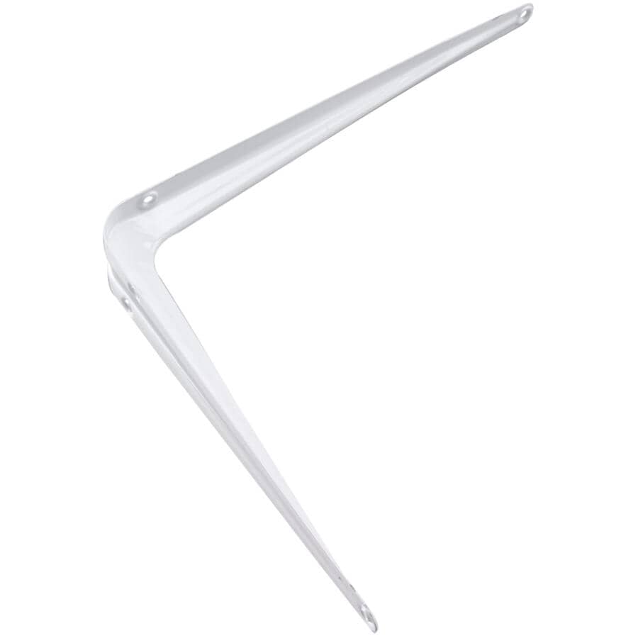 12" x 14" White Shelf Bracket