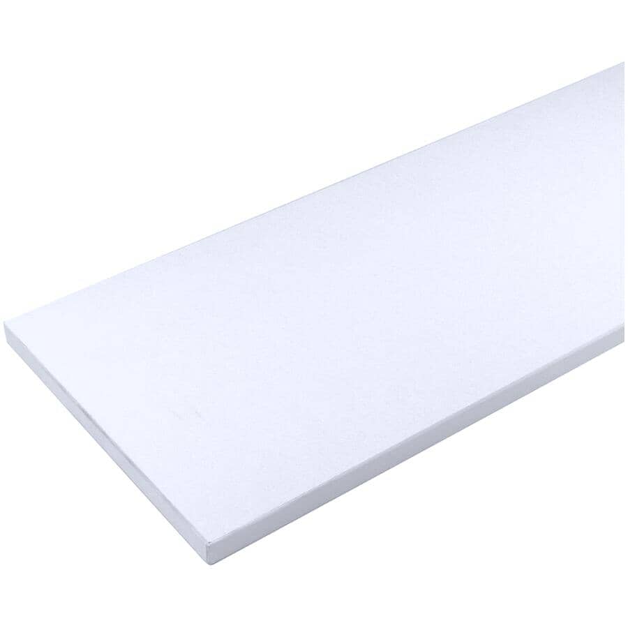 12" x 24" White Laminated Shelf