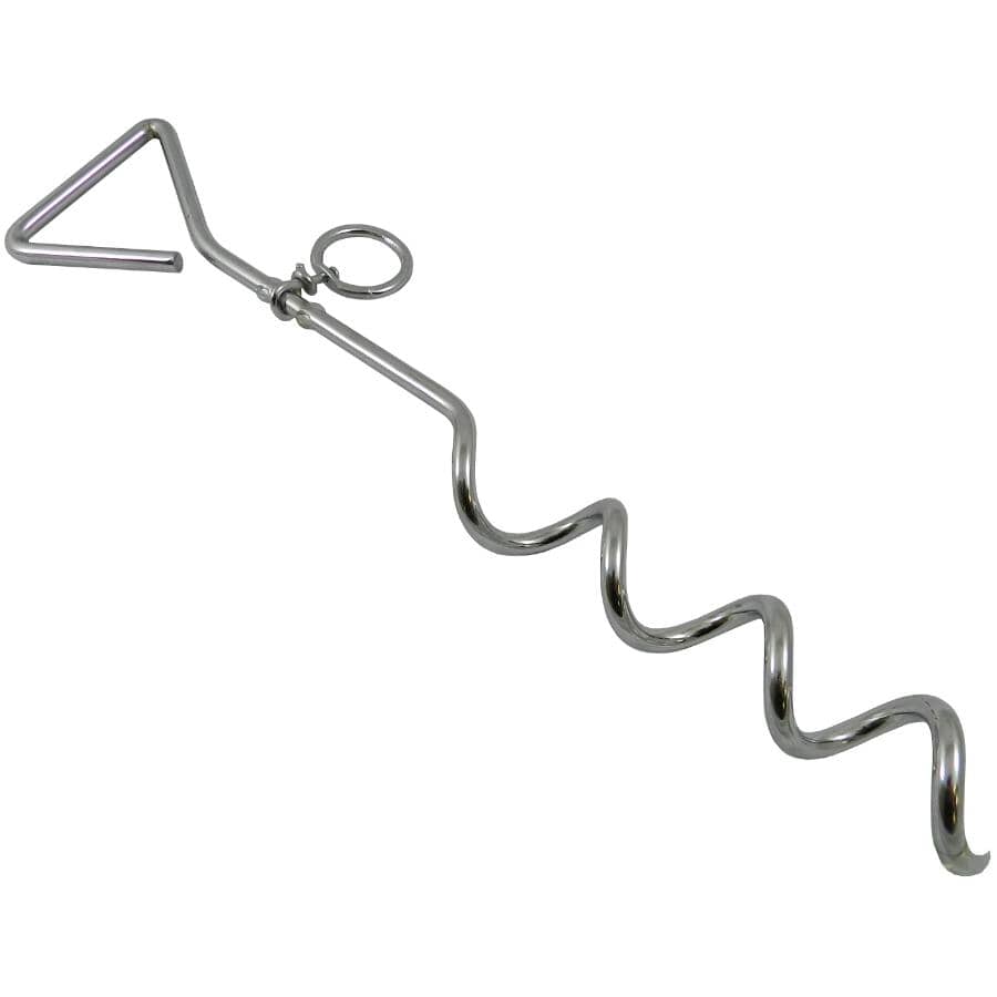 16" Cork Screw Stake