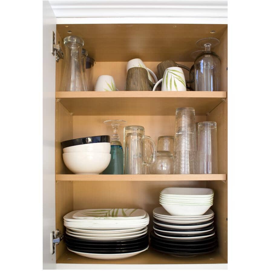 5 mm Clear Plastic Shelf Supports - 8 Pack