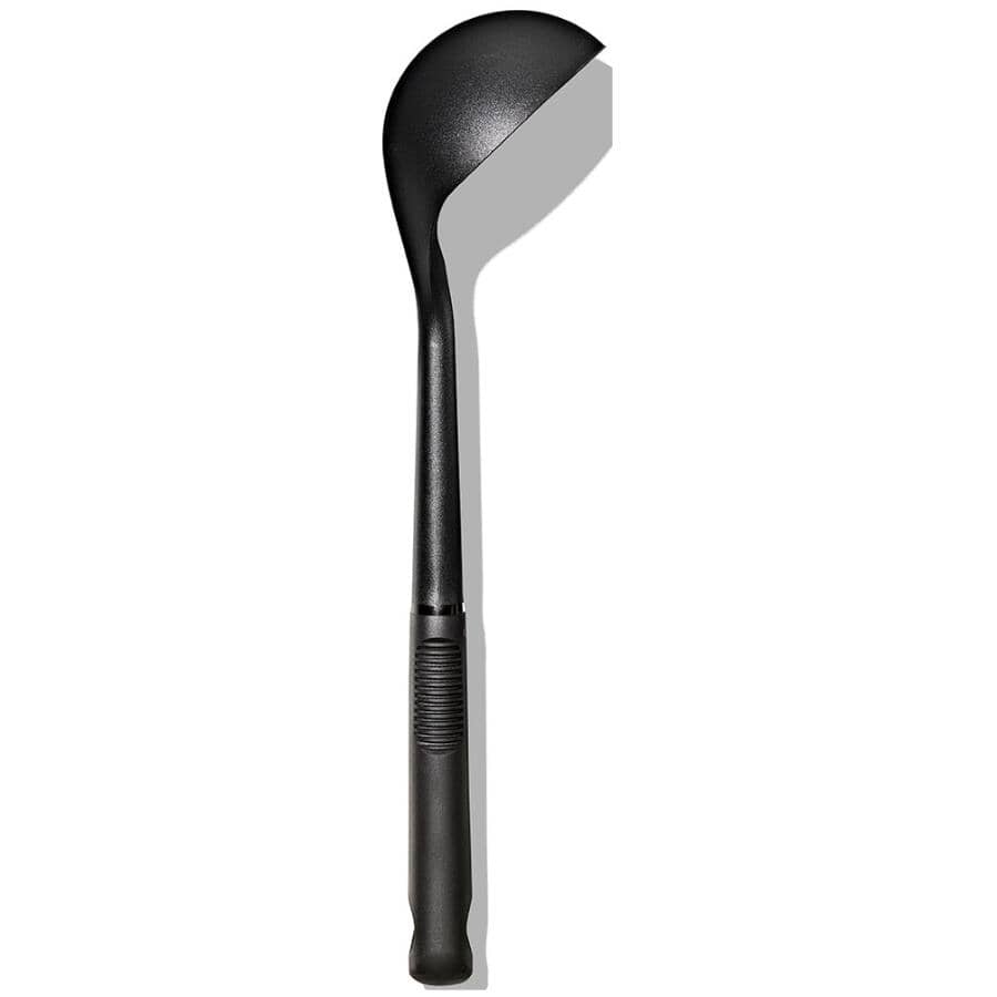 Good Grips Nylon Soup Ladle - Black, 12"