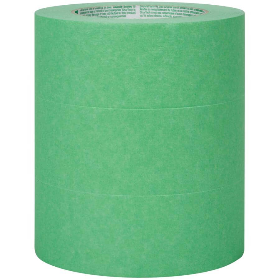 Green Painter's Masking Tape - 48 mm x 55 m, 3 Pack