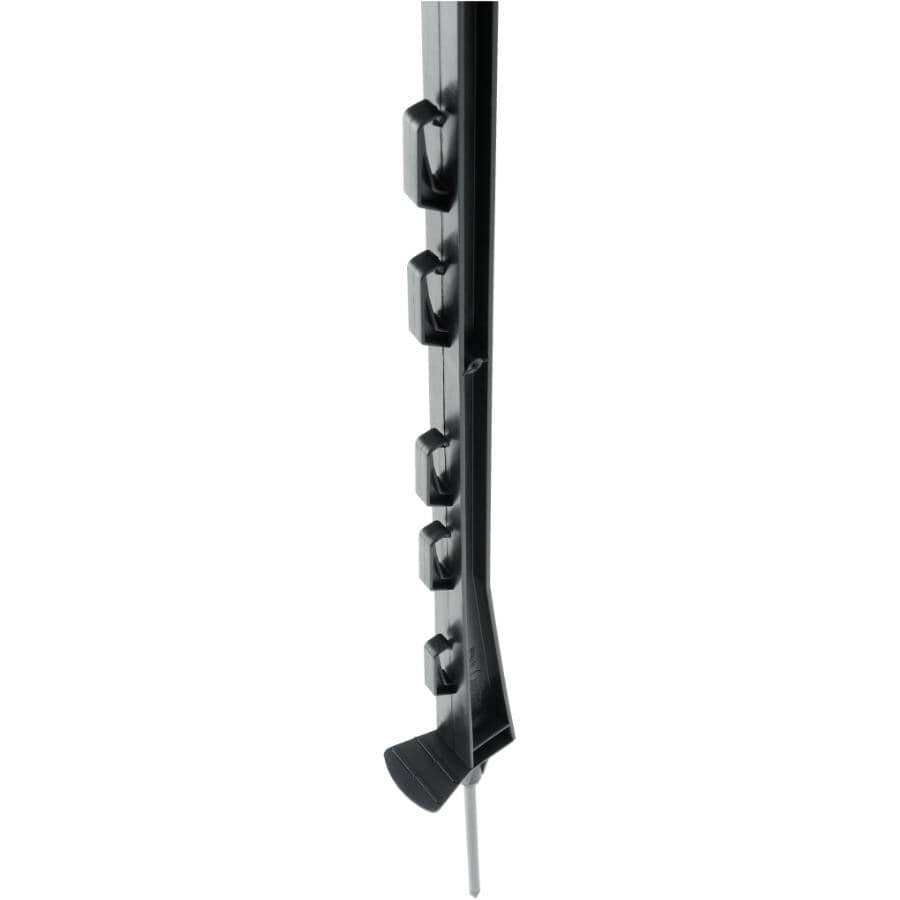 Bigfoot Poly Step-In Post - Black, 48"