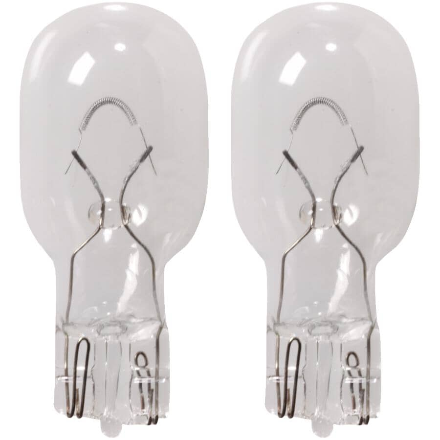 12.8V Long Life Wedge Based Mini Bulbs -T-5, 2 Pack