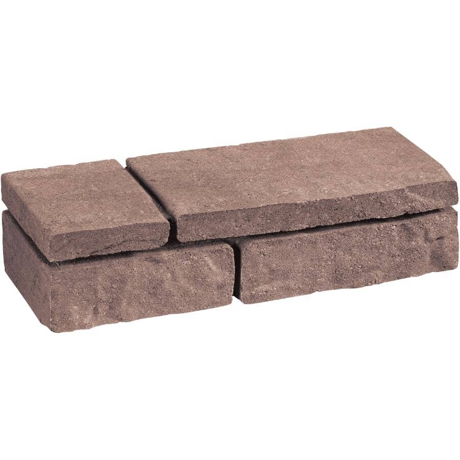 4" x 5-3/4" x 16" Townsend Earth Blend Retaining Wall Stone