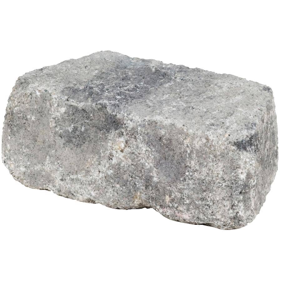 4" x 7" x 11-1/2" Beltis Grey and Charcoal Retaining Wall Stone - Shadow Blend