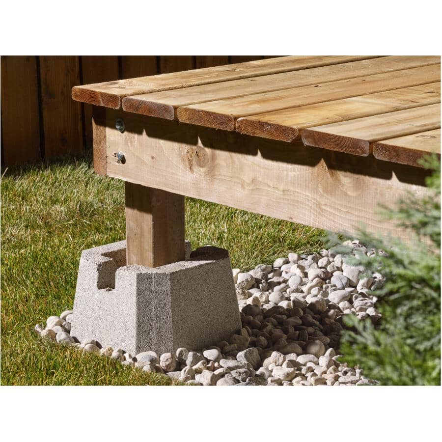 Dec-or Deck Block - for 4" x 4" or 6" x 6" Post