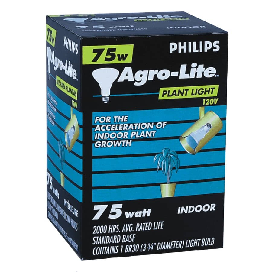 75W BR30 Medium Base Agro-Lite Plant Light Bulb