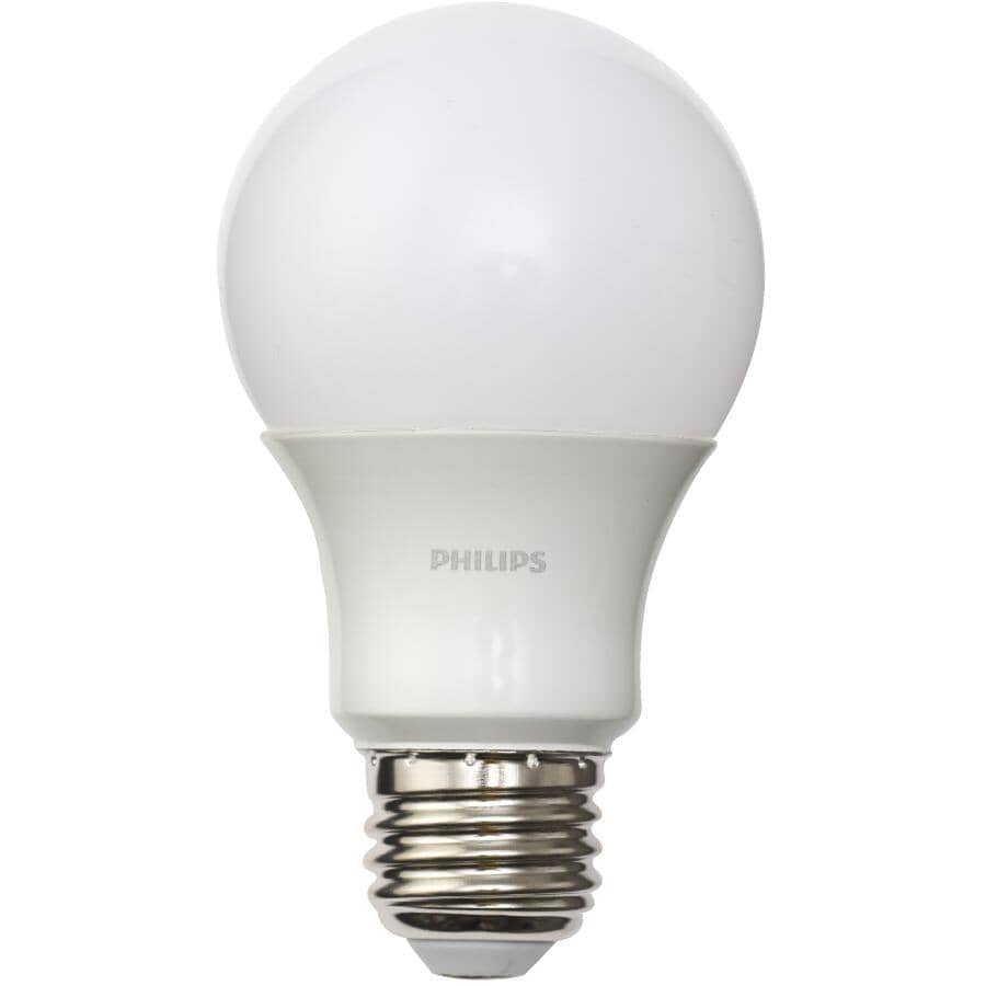 9W A19 Medium Base Soft White LED Light Bulbs Non-Dimmable - 6 Pack