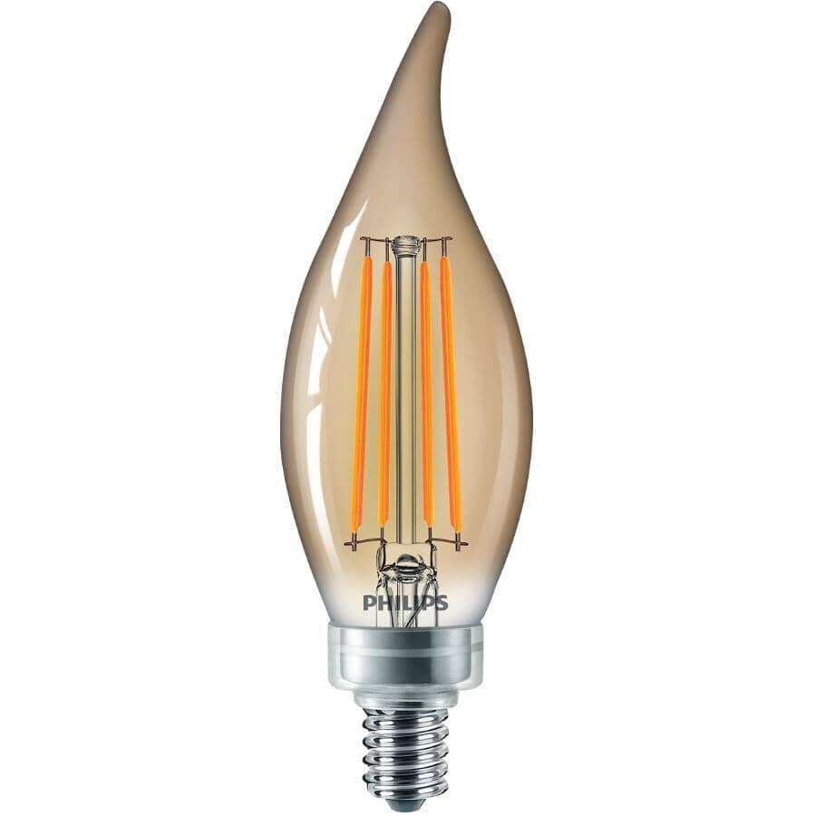 4.5W E12 Candelabra Base Dimmable Vintage Amber LED Light Bulb