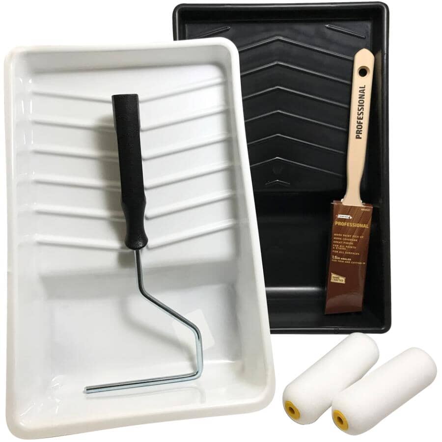 Cabinet & Furniture Paint Kit - 4"/100 mm, 6 Pieces