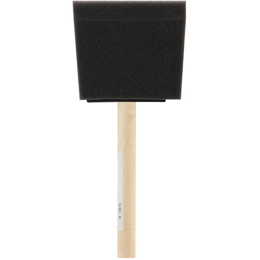 Foam Paint Brush - 3"/75 mm