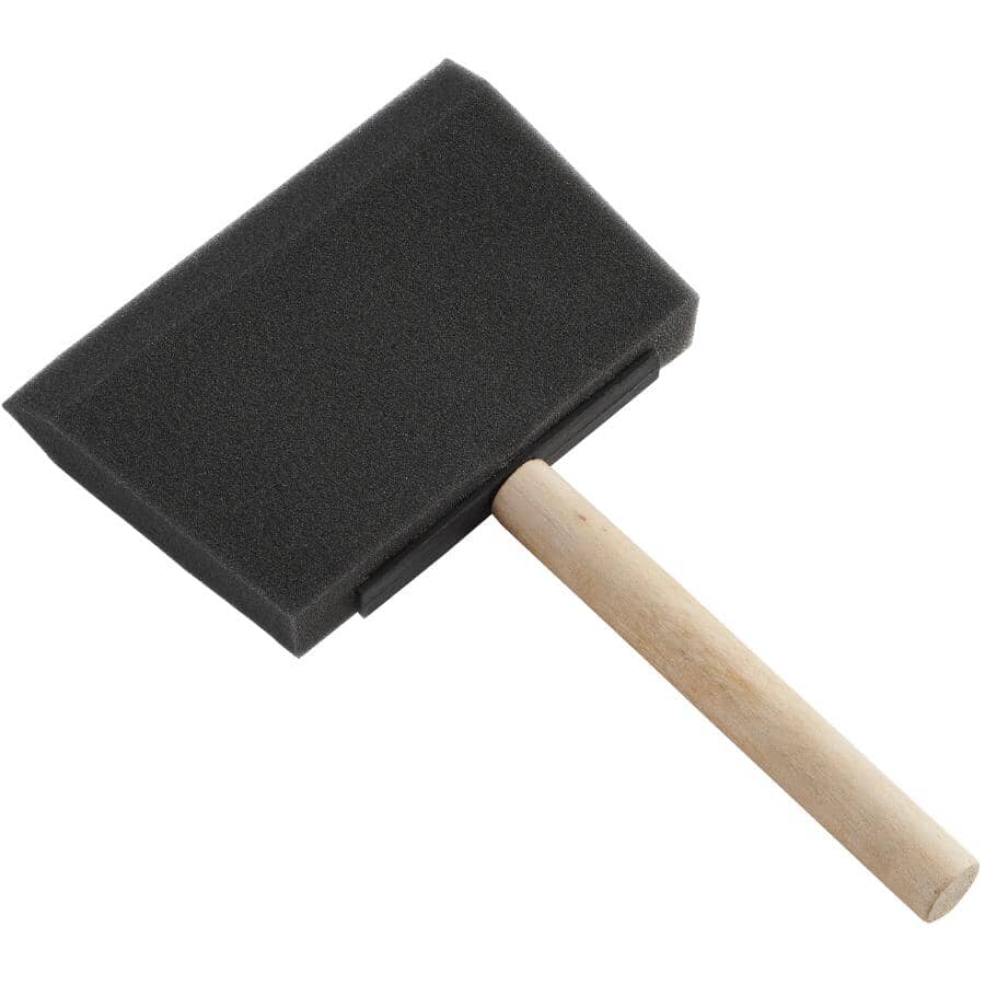 Foam Paint Brush - 4"/100 mm