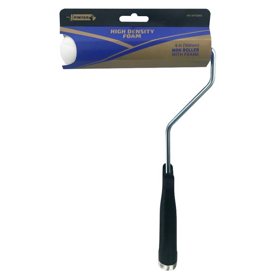 High Density Foam Paint Roller - on 11" Cage Frame, 150 mm