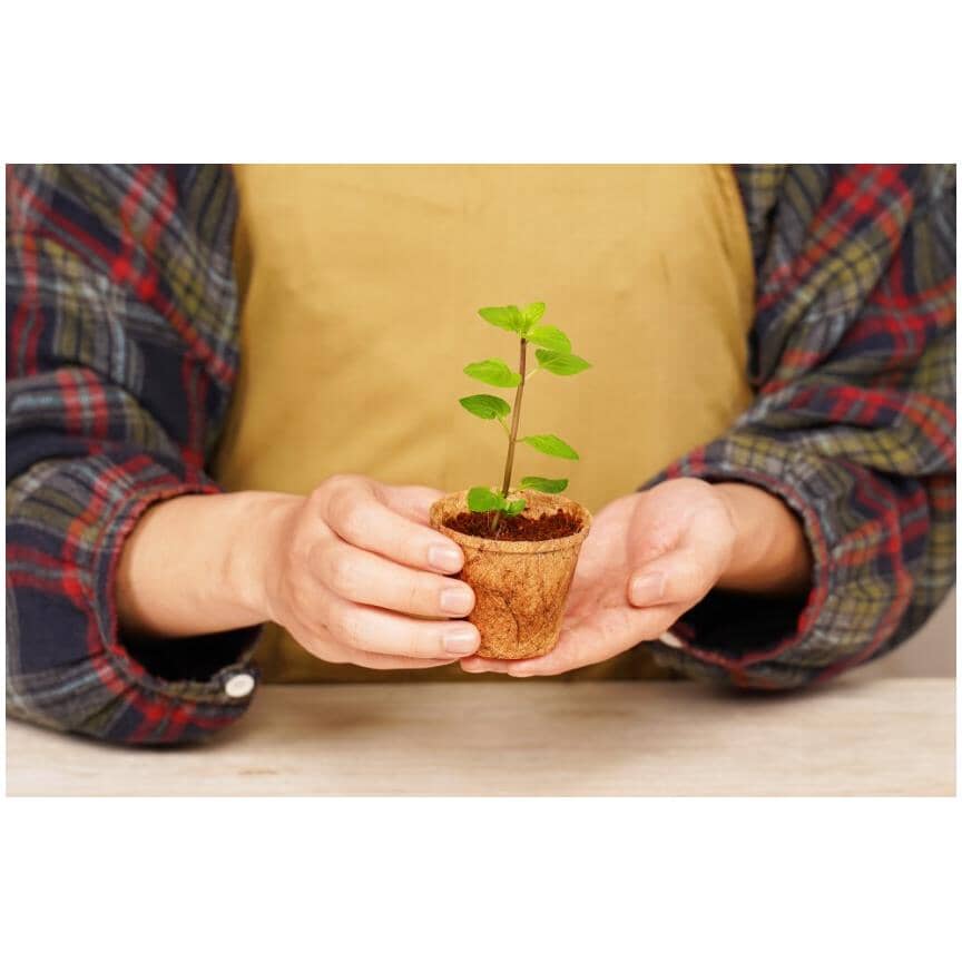 2.5" Fiber Grow Pots - 12 Pack