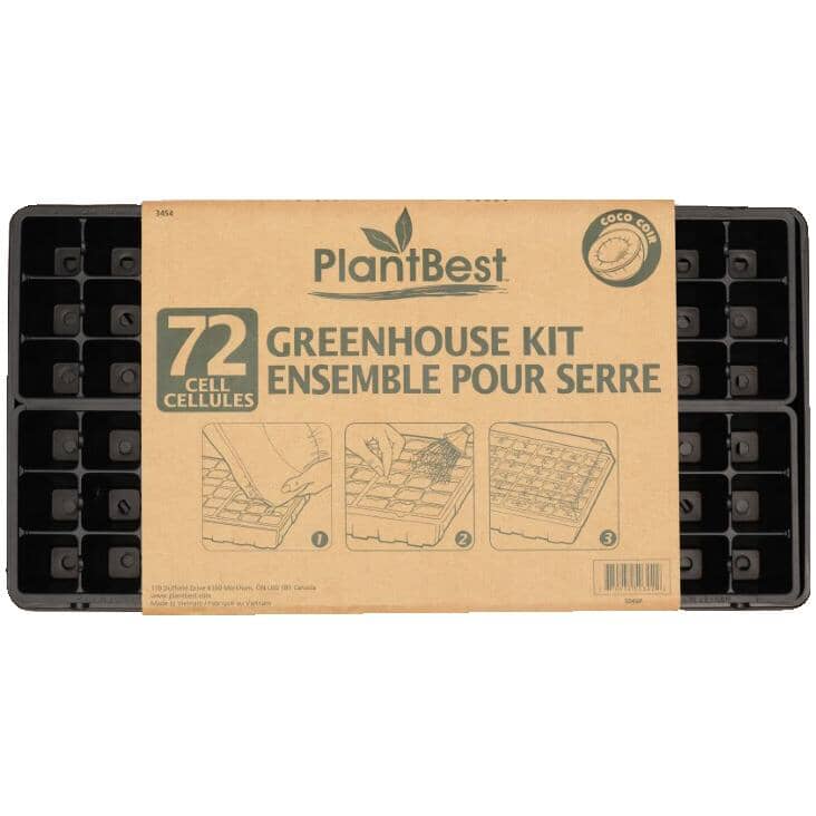 72 Cell Plastic Seed Starter Kit