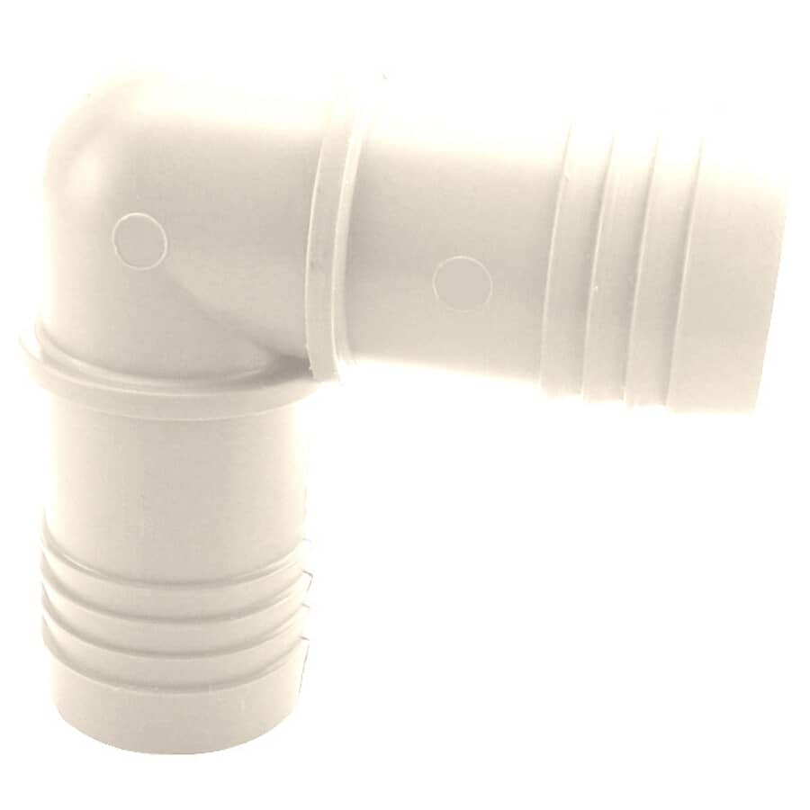 1-1/4" 90 Degree Nylon Insert Elbow