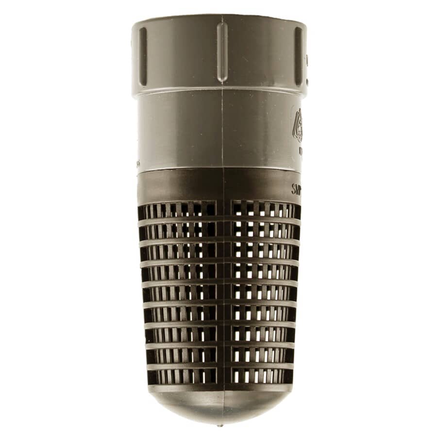 1-1/4" Foot Valve - PVC & Stainless Steel