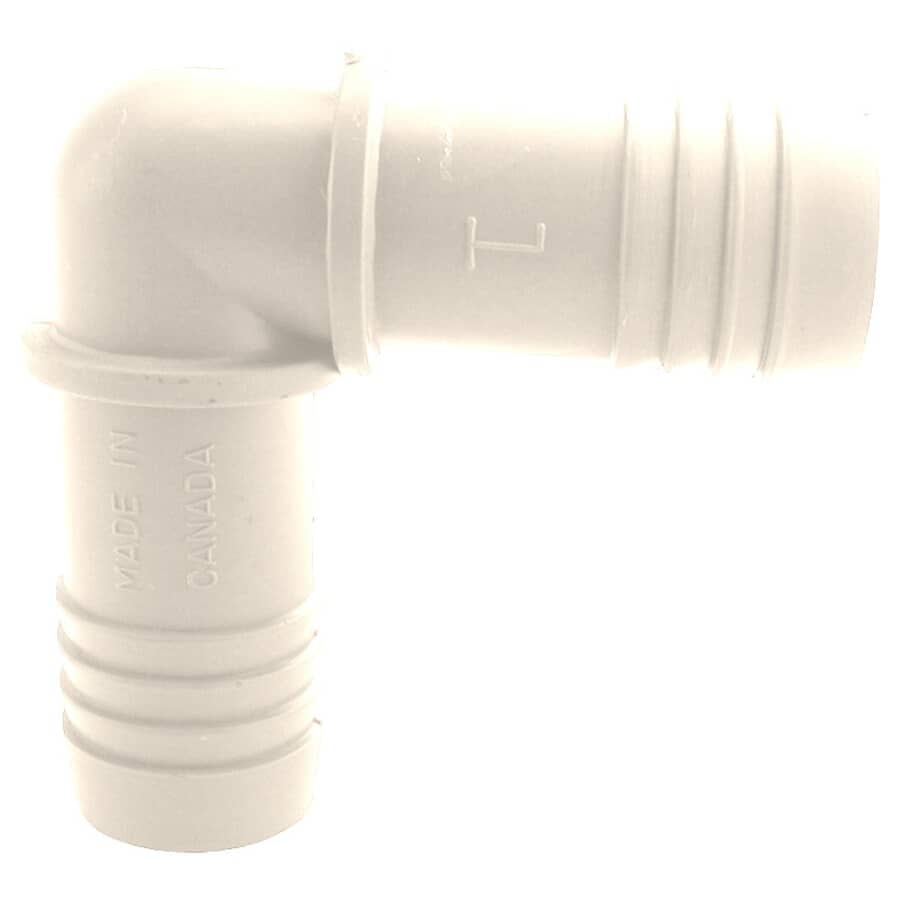 1" 90 Degree Nylon Insert Elbow