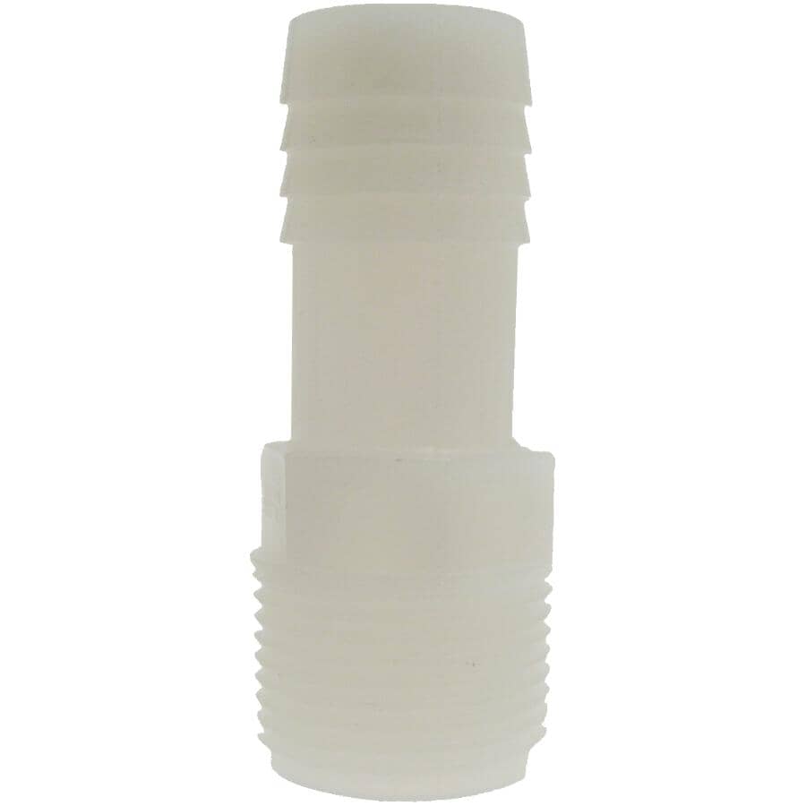 1/2" Insert x 1/2" MPT Nylon Adapter