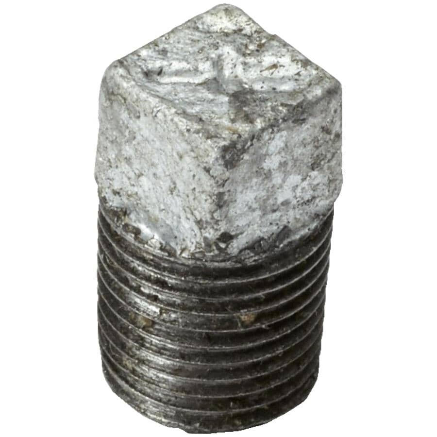 1/8" Galvanized Solid Plug