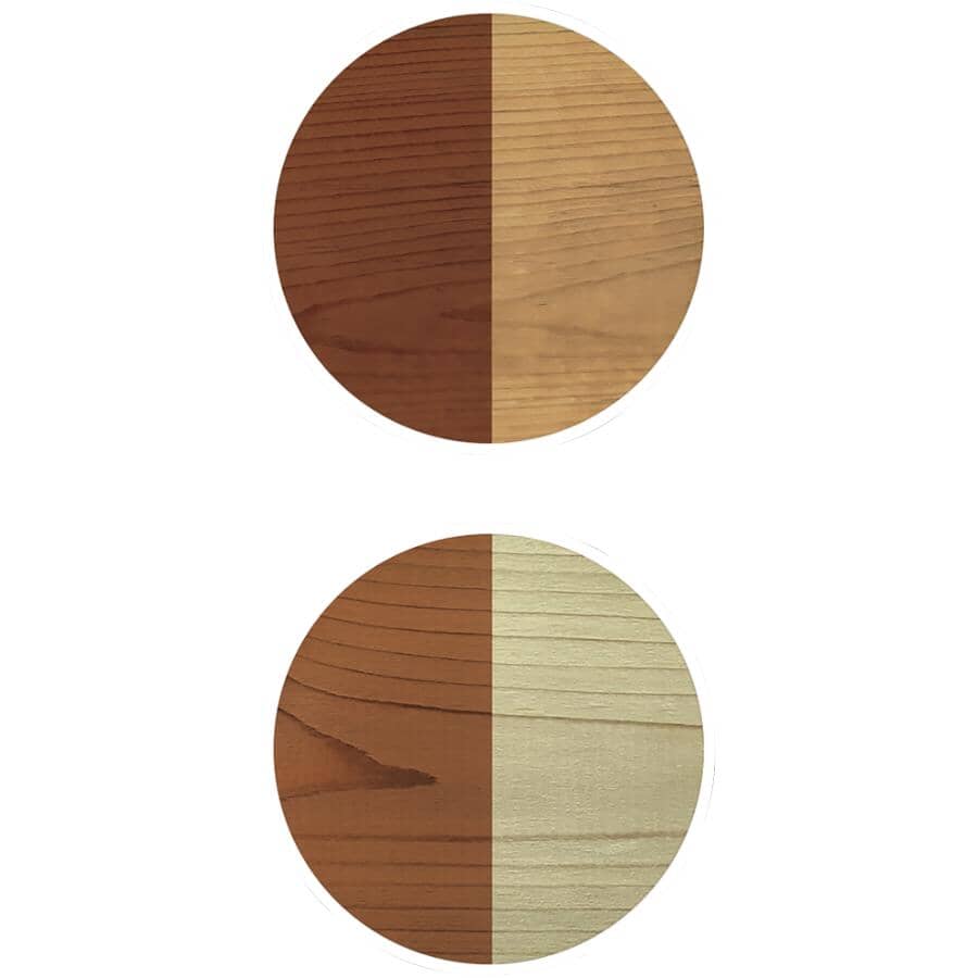 1 Step Pressure Treated Wood Treatment - Regular Brown, 3.78 L