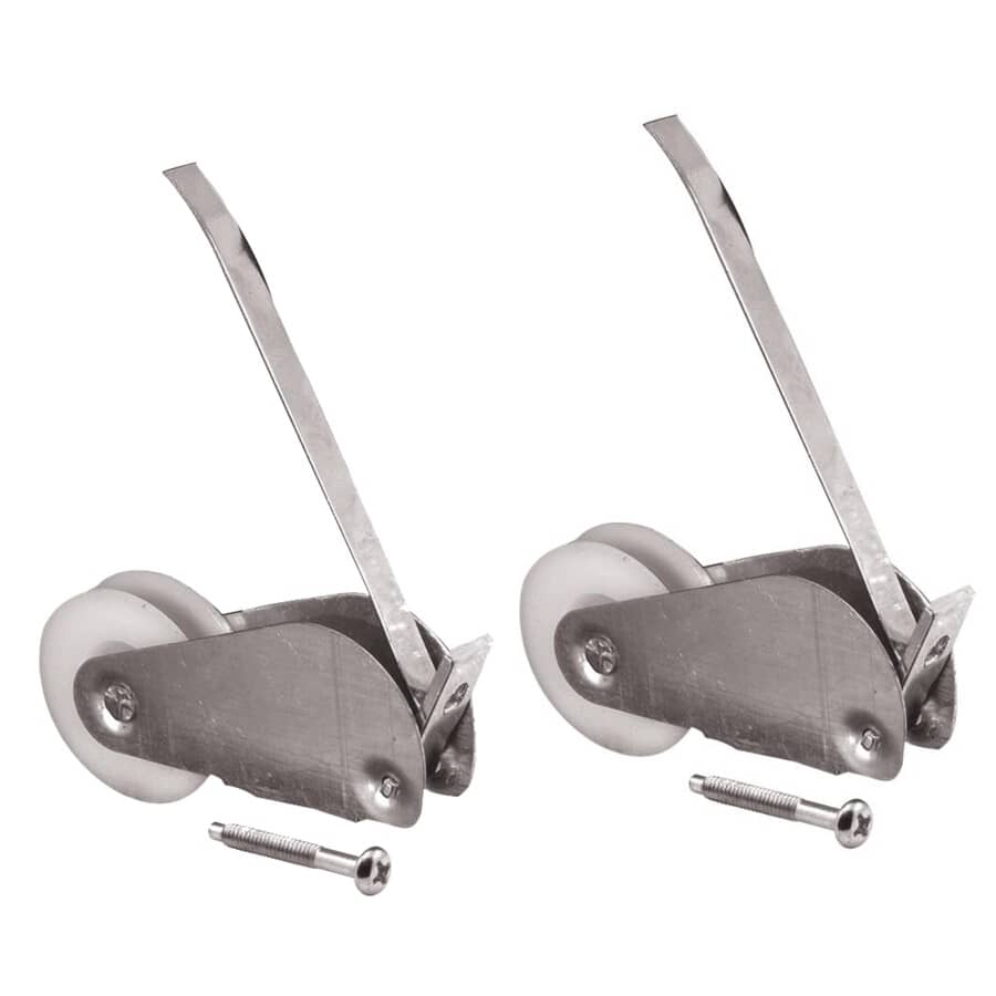 2 Pack 1" Deluxe Nylon Screen Door Rollers