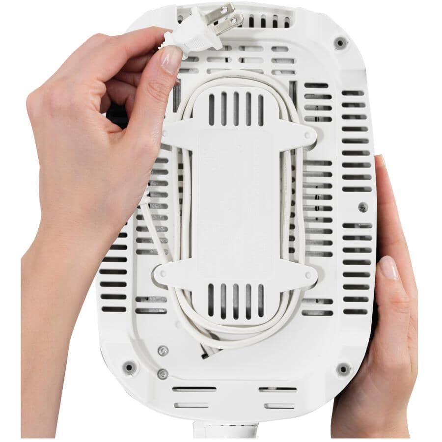 2-Slice Coolwall Toaster with Extra Wide Slots - White