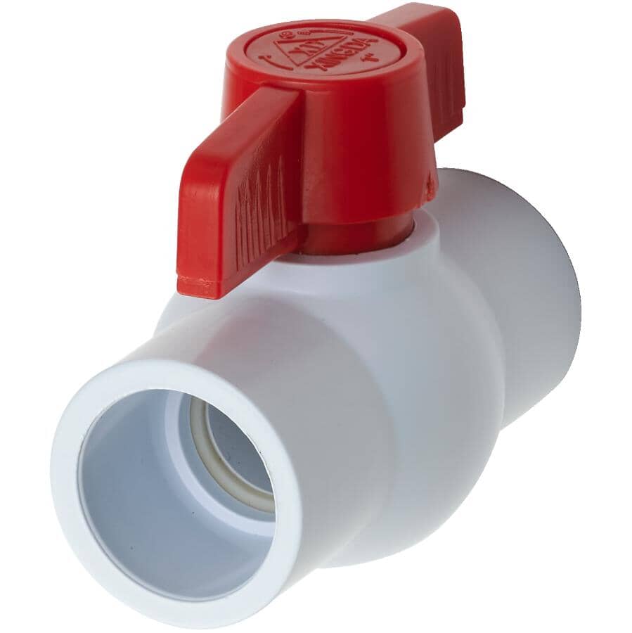1" PVC Solvent Ball Valve