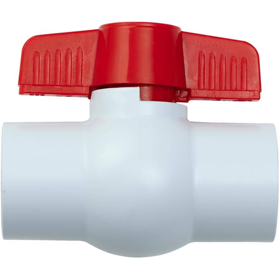 1" PVC Solvent Ball Valve