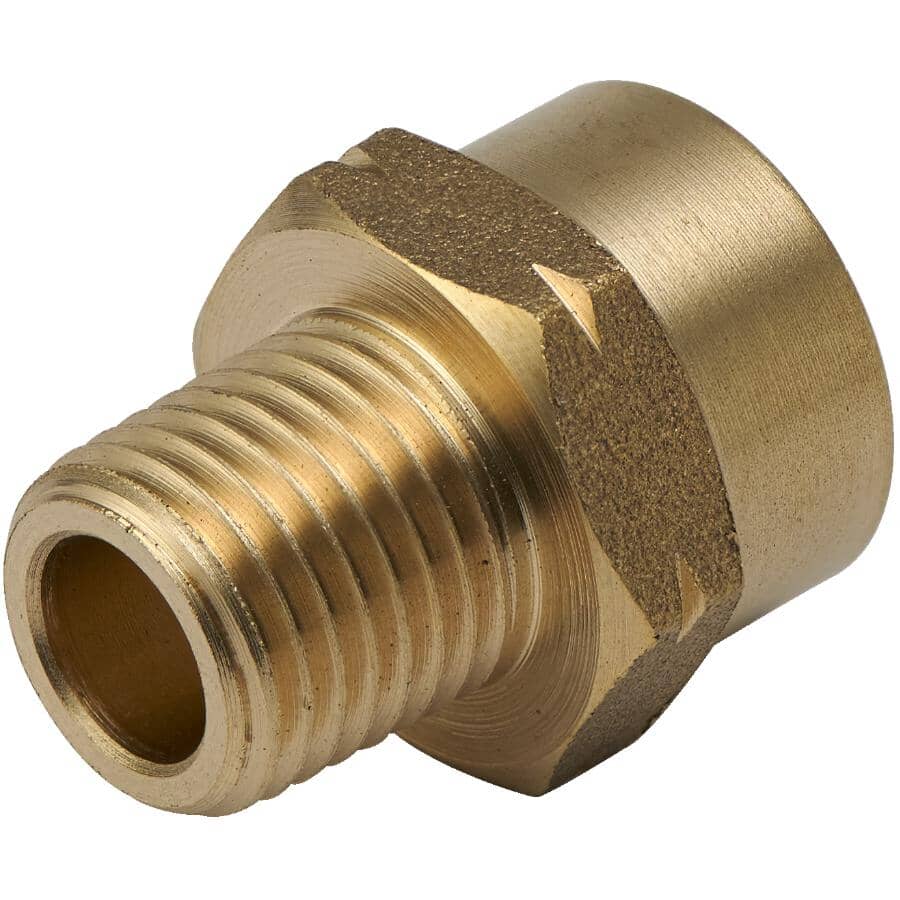 1/2" Copper x 1/4" MPT Brass Adapter