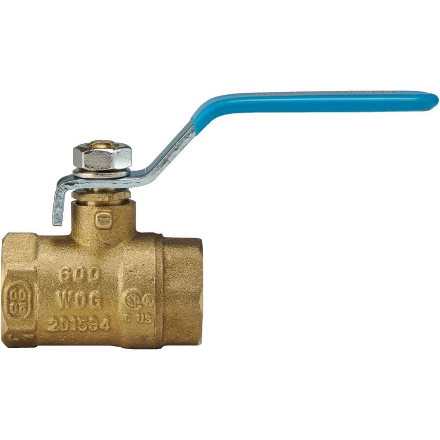 1/2" IPS Brass Ball Valve