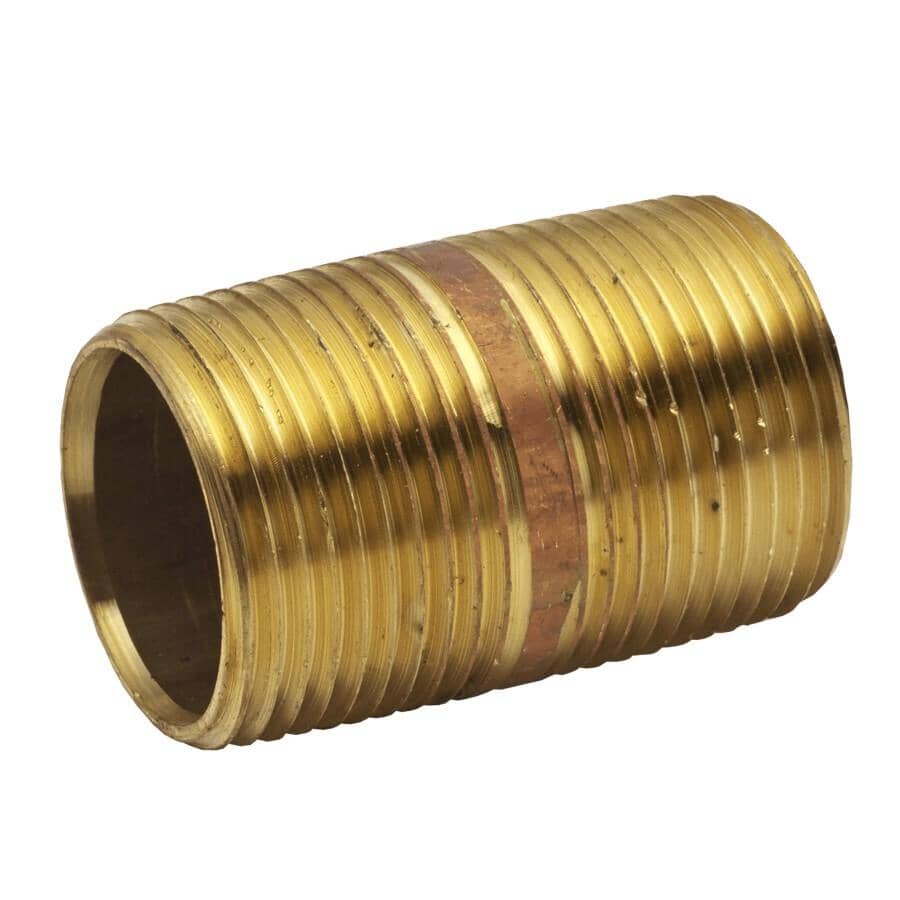1/2" x 1-1/2" Brass Nipple