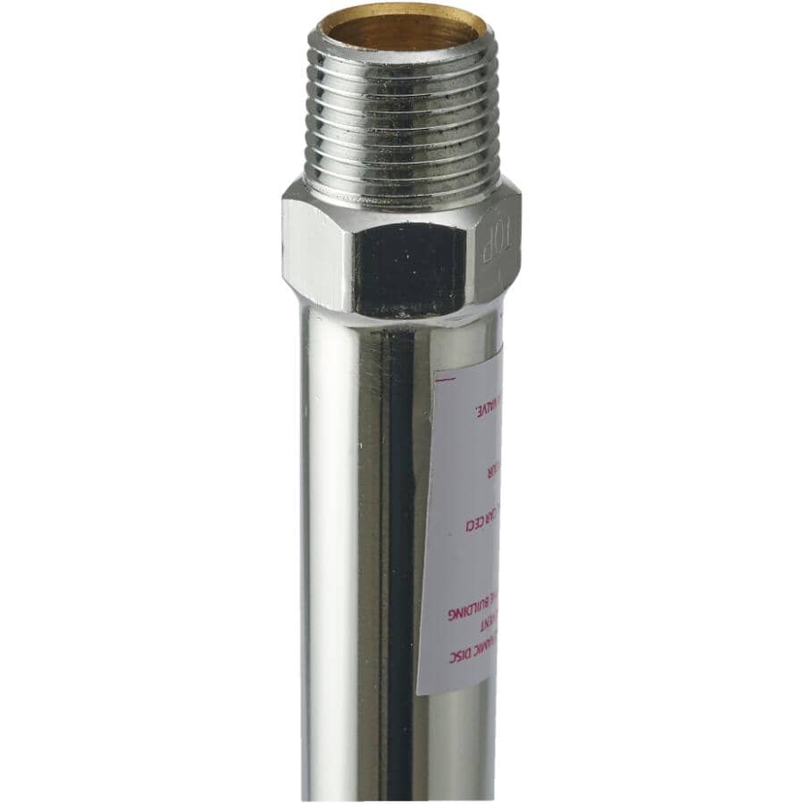 16" Frost Proof Wall Hydrant - 1/4" Turn, Chrome