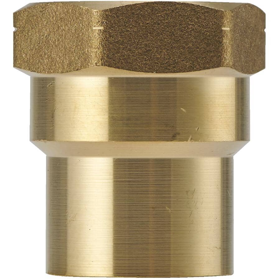3/4" Copper x 3/4" FPT Brass Adapter