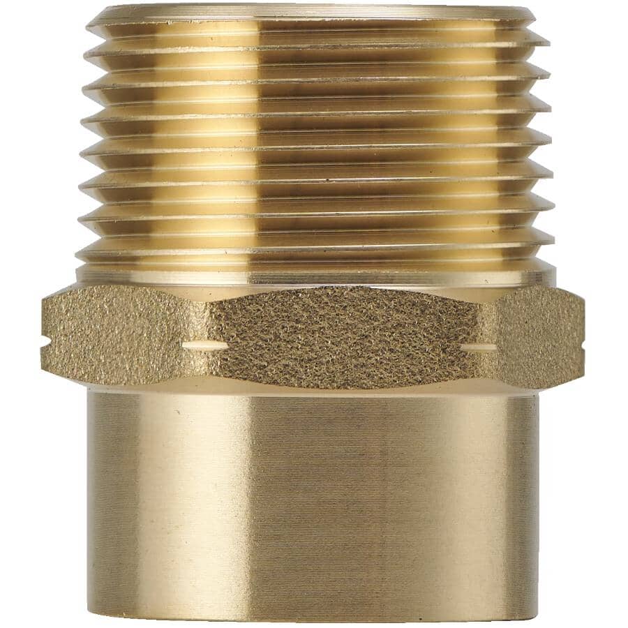 3/4" Copper x 3/4" MPT Brass Adapter