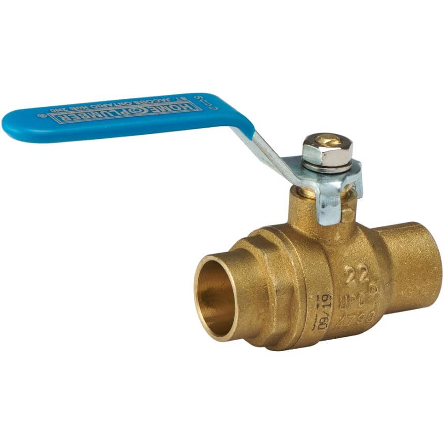 3/4" Full Port Brass Ball Valve