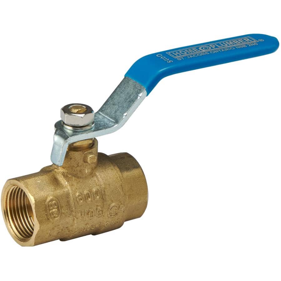3/4" IPS Brass Ball Valve