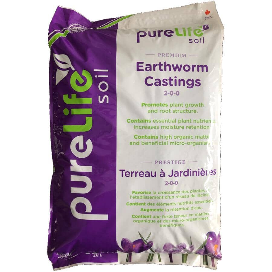 Organic Worm Castings - 20 L